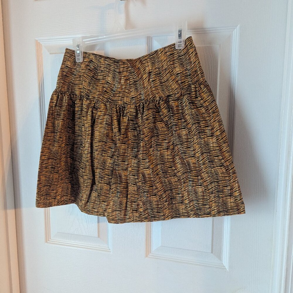 No brand tiger print skirt - medium